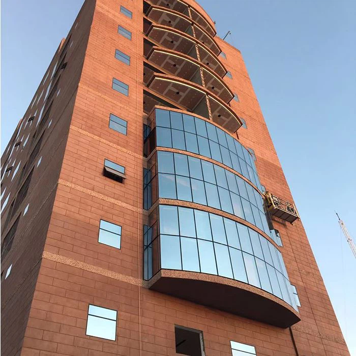 Vnější skleněné stěny