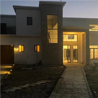 Černá Hliník Dveře A Okna